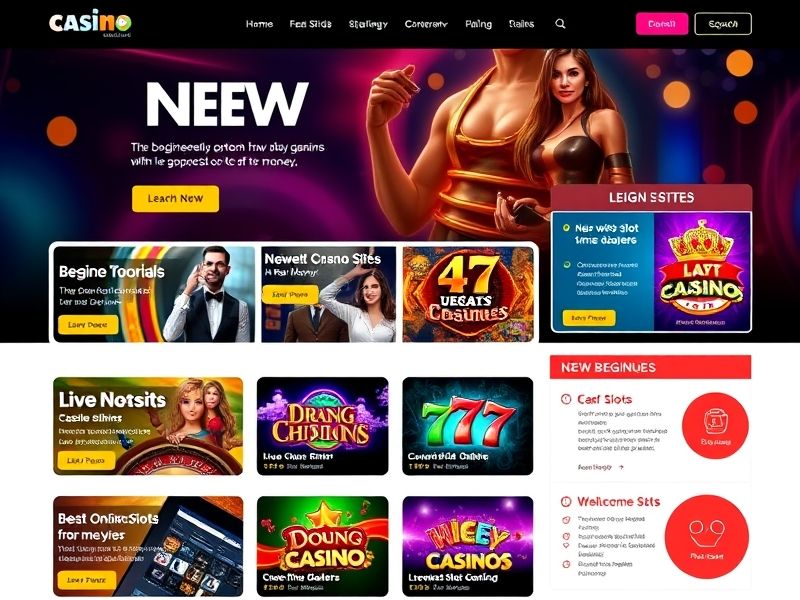 Discover the newest online casinos in the USA where you can play real-money games including slots, poker, blackjack, and roulette. Find the latest platforms, bonuses, and expert reviews for safe and legal gambling.