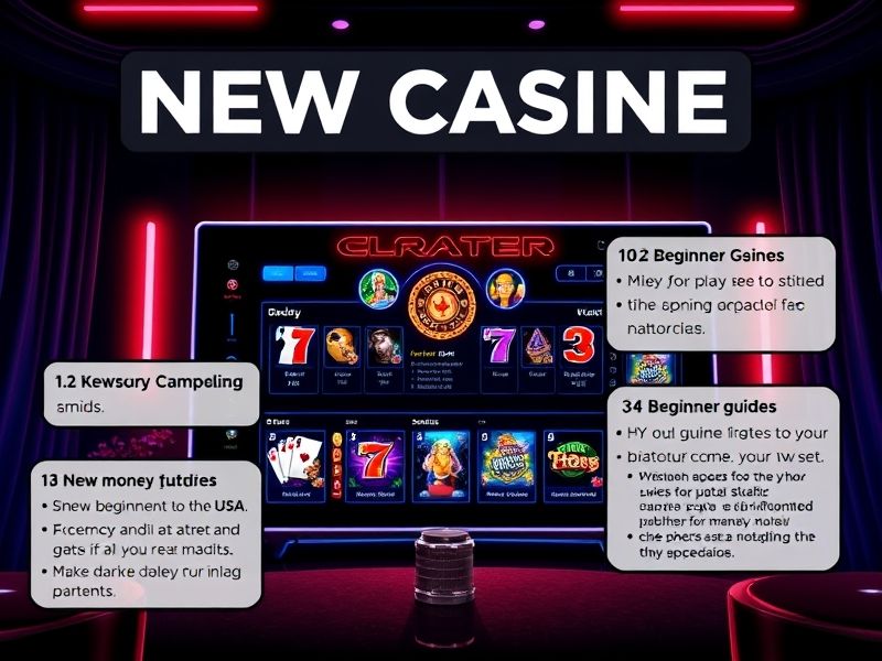 Discover the newest online casinos in the USA where you can play real-money games including slots, poker, blackjack, and roulette. Find the latest platforms, bonuses, and expert reviews for safe and legal gambling.